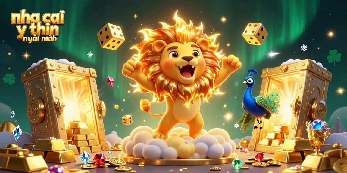 Experience the thrill of nha cai uy tin mới nhất with an exciting casino-themed illustration.