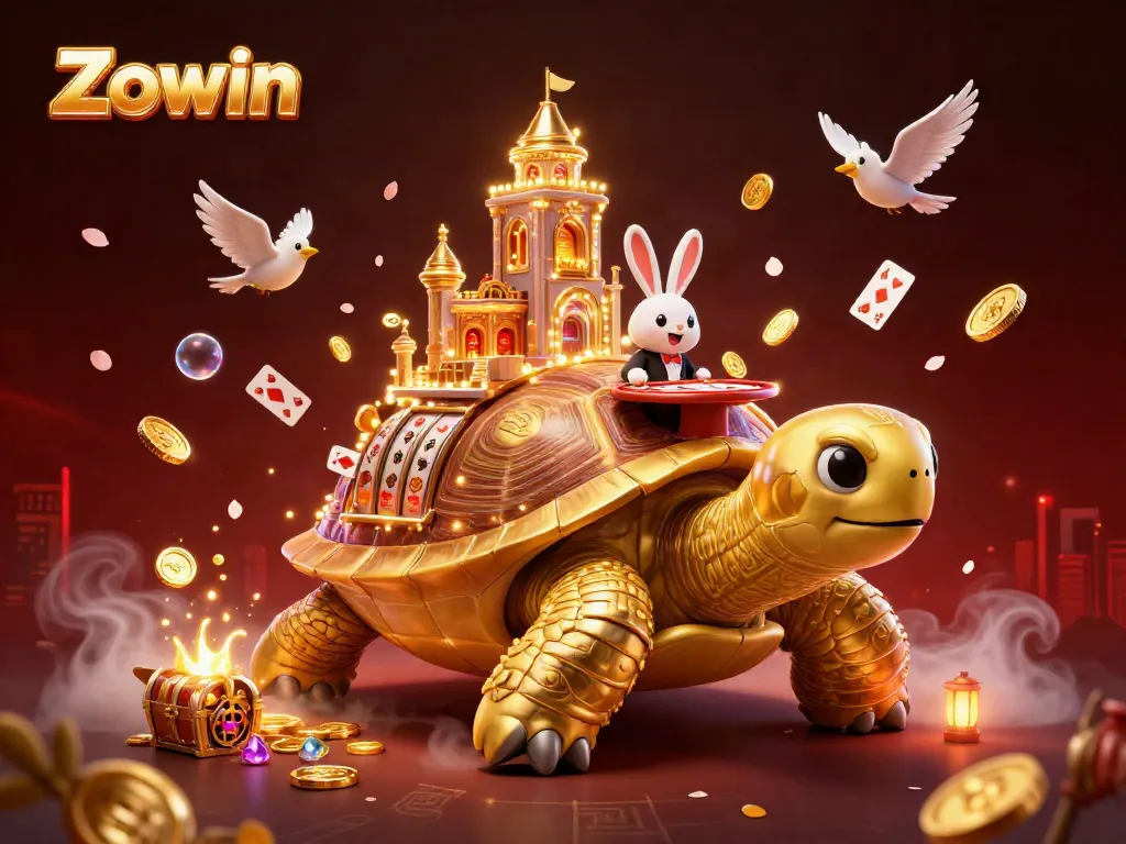 Play exciting games and win big with Zowin's captivating casino adventure featuring vibrant characters.